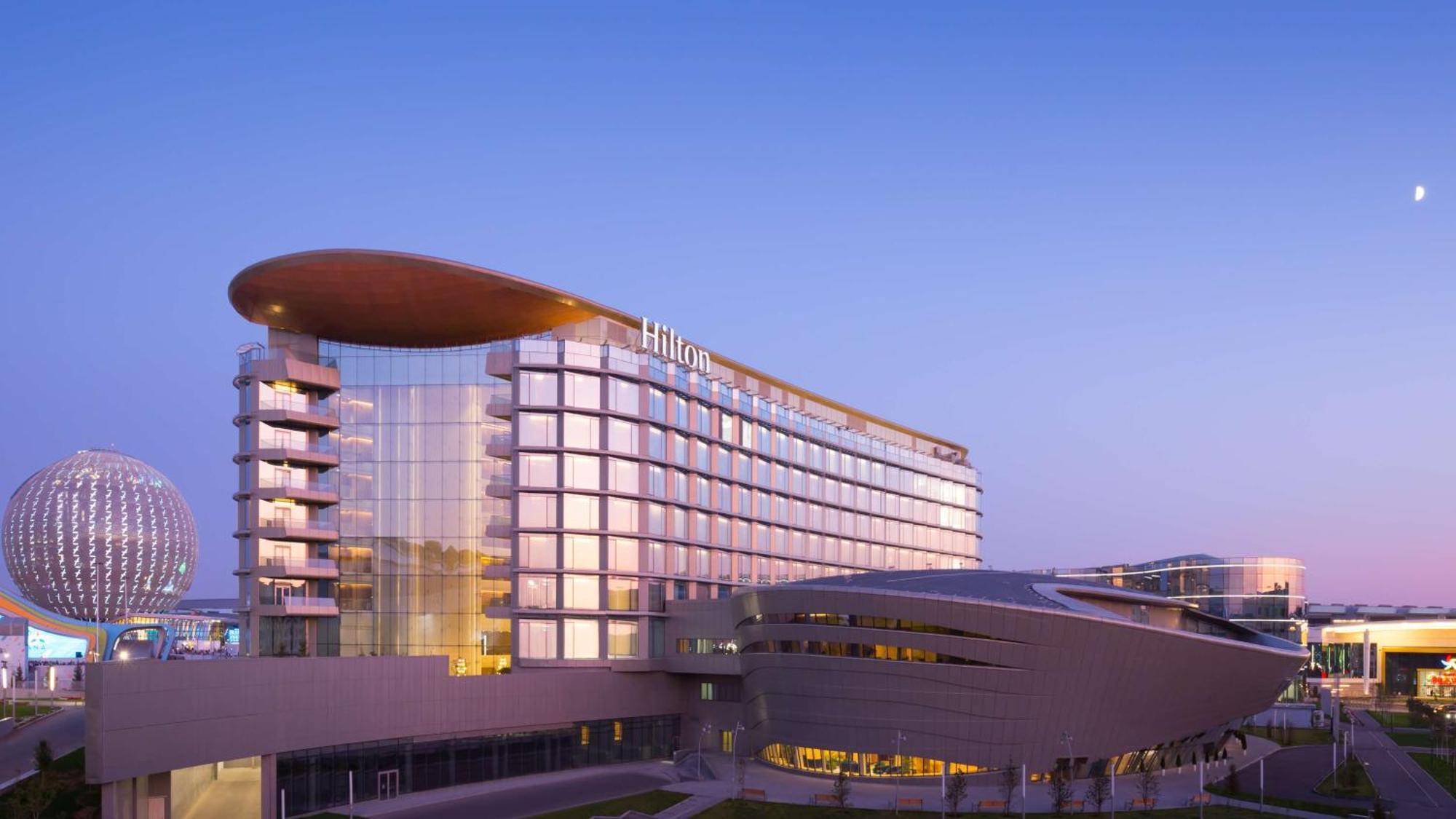 Hilton Astana Hotel Exterior photo